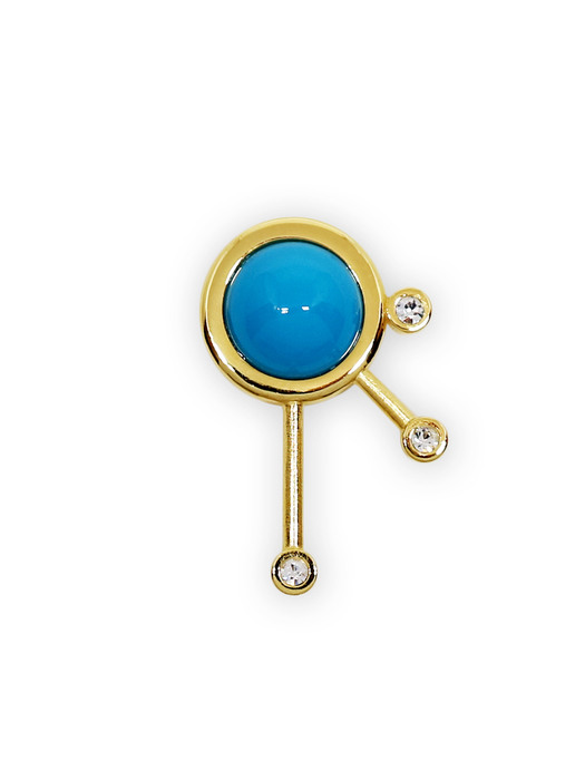 [버튼커버] Planet No.02_Turquoise Buttoncover