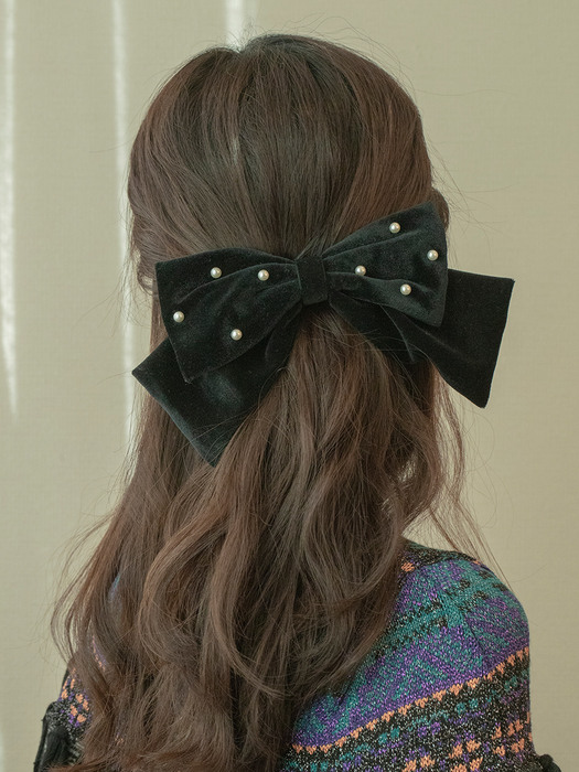 Velvet Ribbon Hairpin