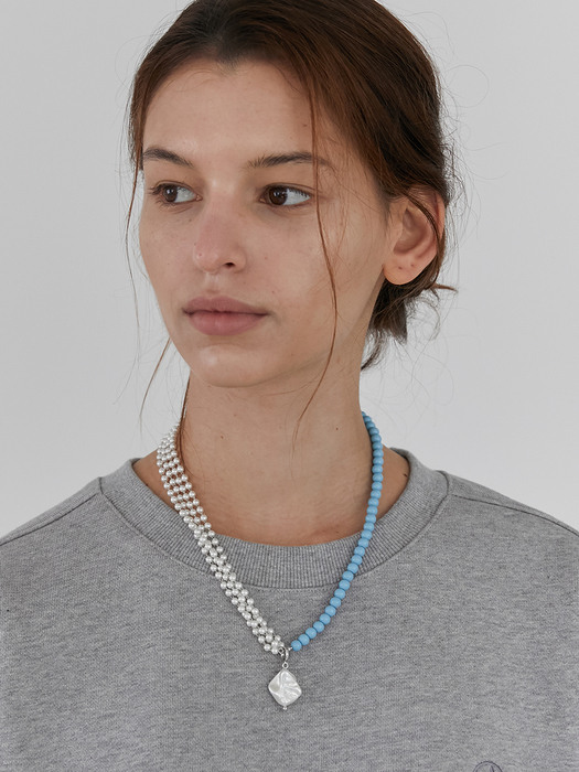 half bibi necklace