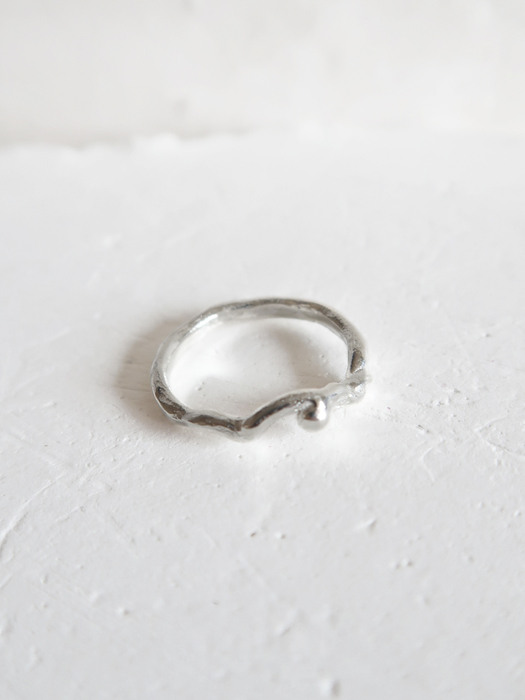 Dewy twig ring [silver/gold]