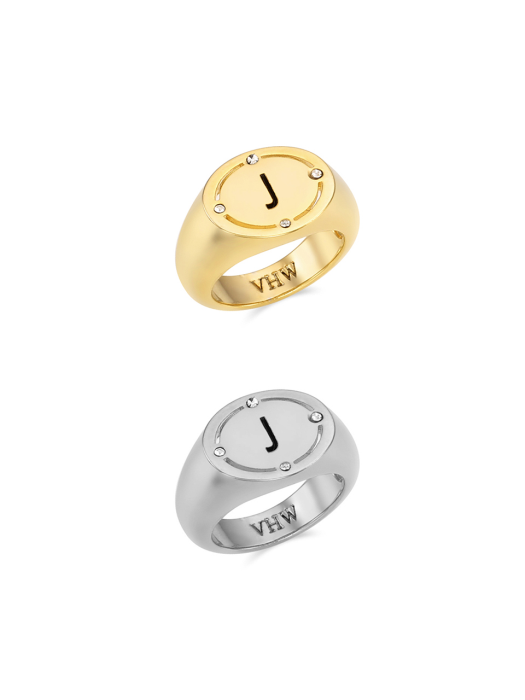 Initial Stamp Ring_2Color