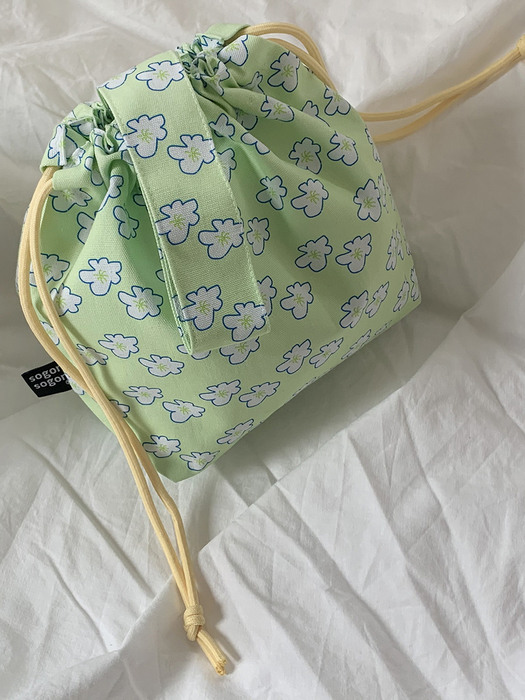 wild flower string bag
