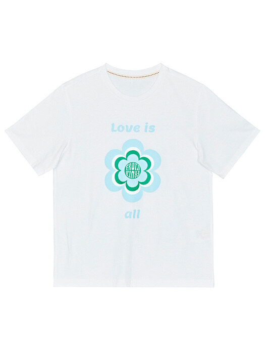 [COTTON USA] [X FRUTA] Flower Graphic T-shirt