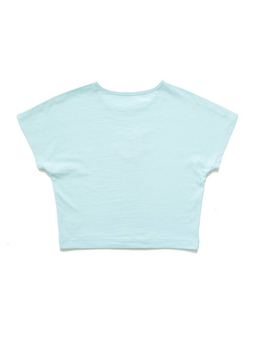 Unicon Crop T Shirts_Baby Blue