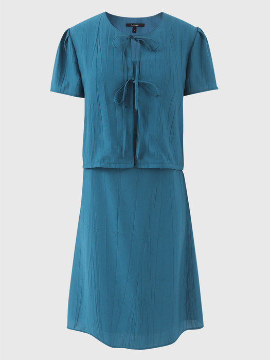 블루 티토 블라우스&원피스 세트 / BLUE TITO BLOUSE&DRESS SET