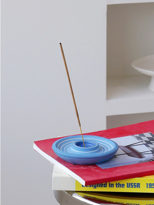 Orbit incense holder _ Blue