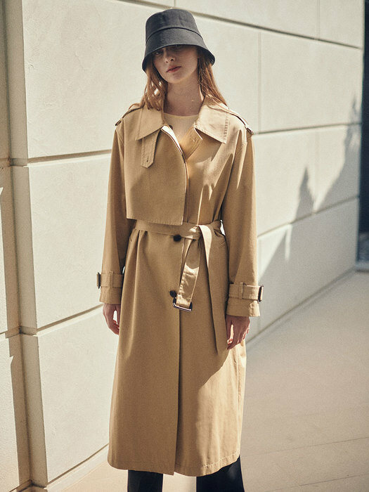 Half-double Trench Coat SW2SR241-91