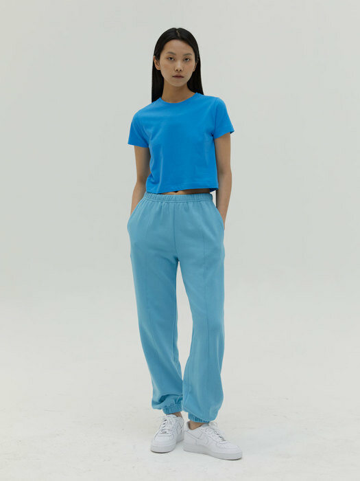 SWEAT PANTS (SKY BLUE)