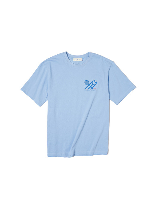 A3413 Wimbledon tennis T-shirt_Sky blue