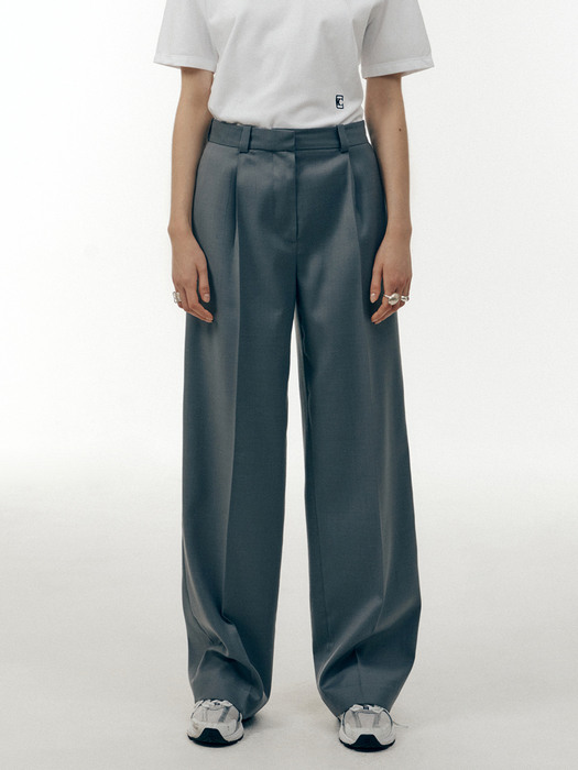 22PF LOW-RISE TROUSER - GREY