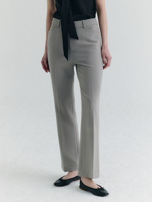 [Drama Signature] Slim Bootcut Trousers_3color
