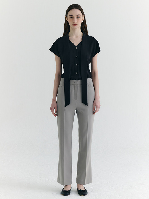 [Drama Signature] Slim Bootcut Trousers_3color