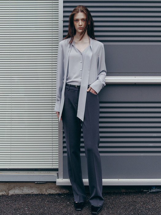 [Drama Signature] Slim Bootcut Trousers_3color
