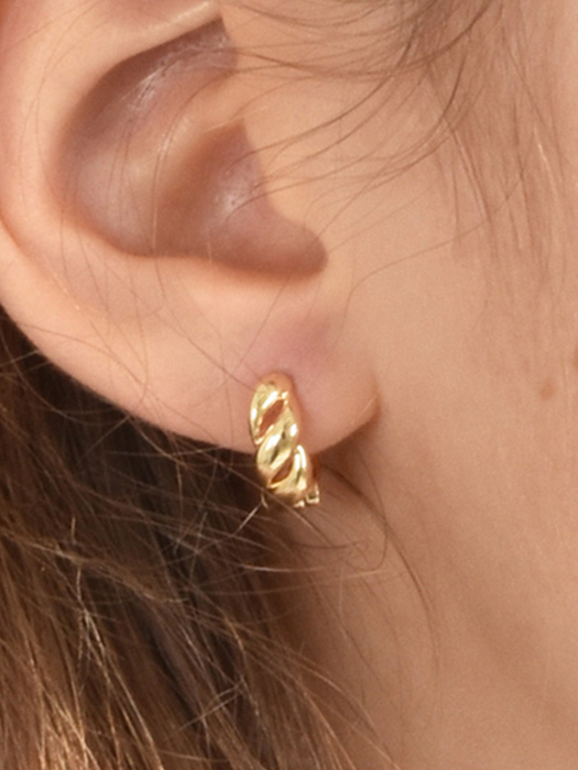 HB004 Classic comb ring earrings