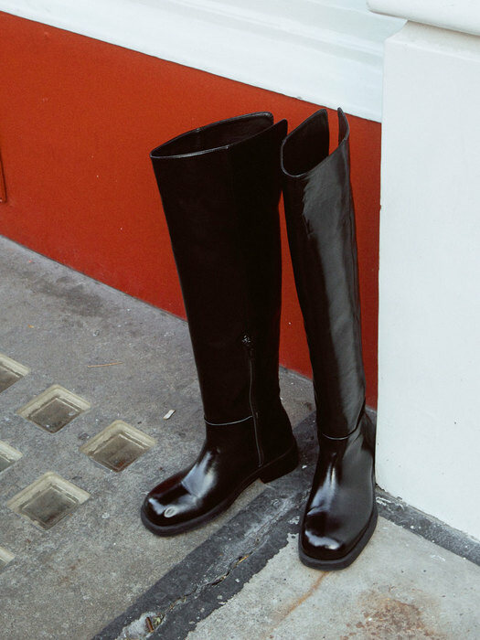 knee-high boots (1color)