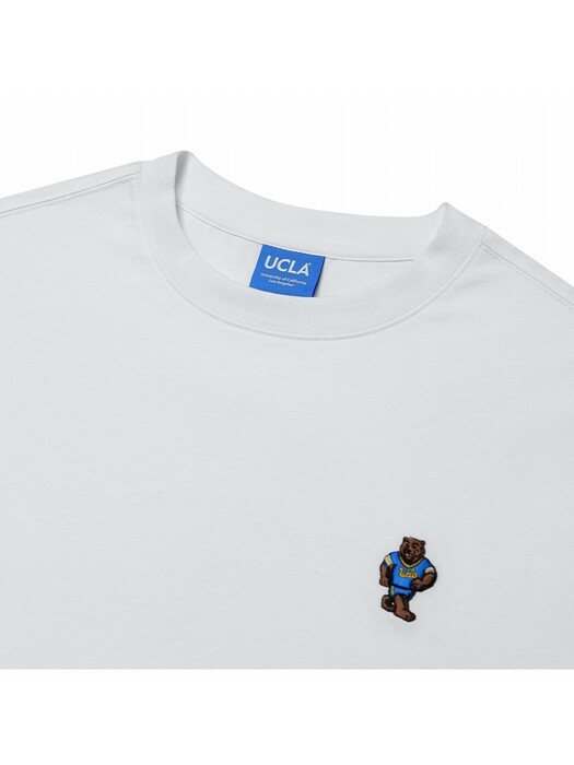 오버 핏 싱글 티셔츠[WHITE](UZ1LT05_31)