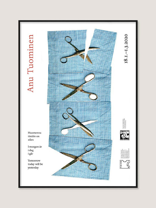 [아누 투오미넨] Scissors 50 x 70 cm