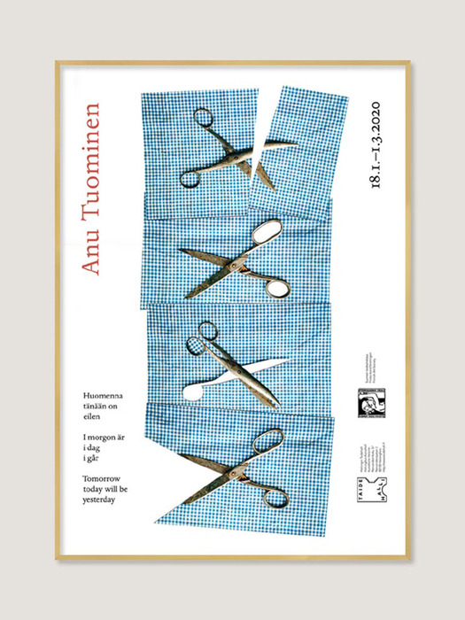[아누 투오미넨] Scissors 50 x 70 cm