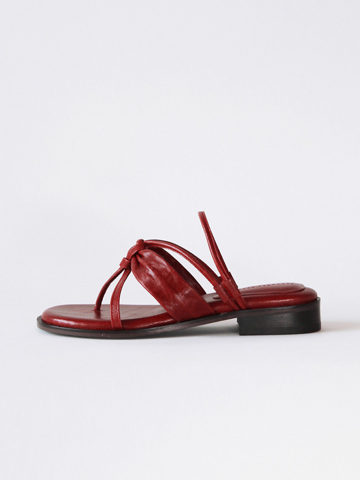 Two way tide sandals Red