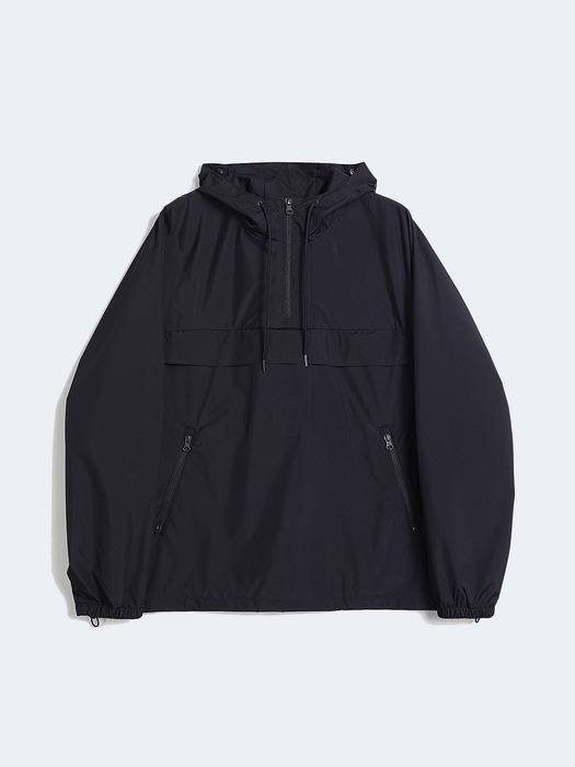 LAMI PACKABLE ANORAK (BLACK)