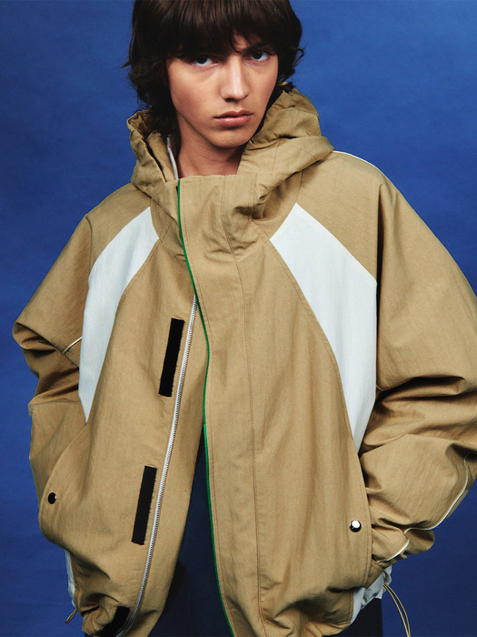 Cinema Parka UNISEX Beige White