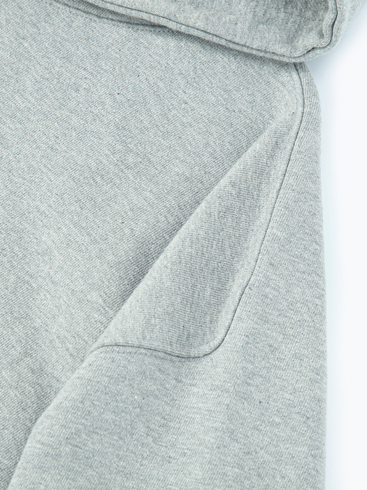 jumbo sweat hoodie (gray)