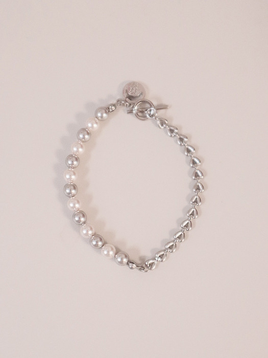 Mini Heart Pearl Bracelet