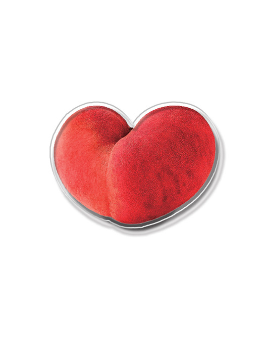 메타버스 범퍼클리어 클리어톡 세트 - 피치하트(Peach Heart)