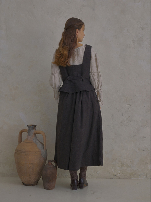 Noelle wool waistcoat