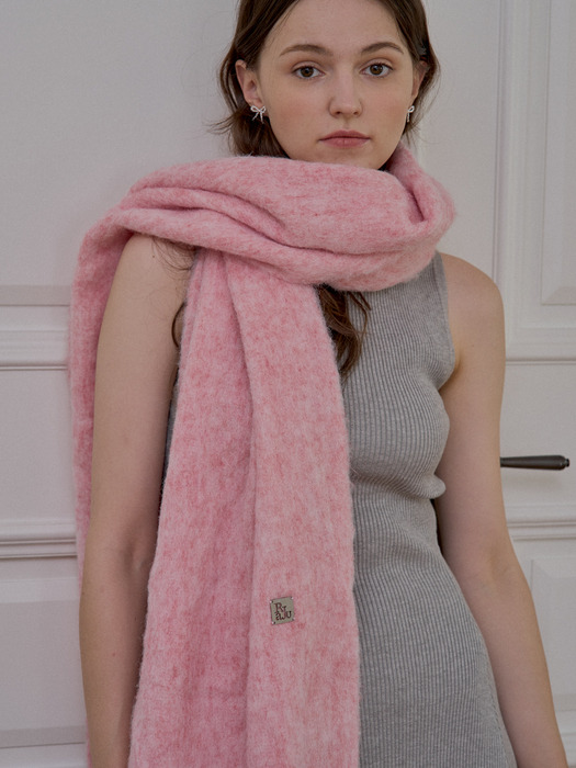 [단독]Mohair Chunky Muffler 9 Color