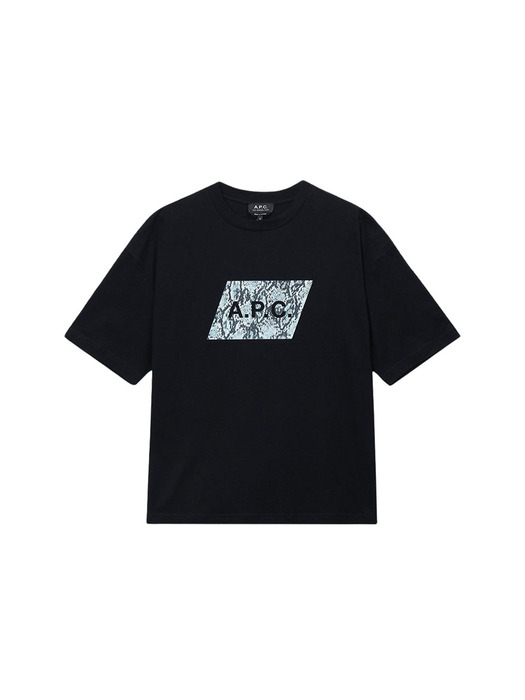 아페쎄 남성 COBRA 반팔 티셔츠 블랙 COFBTH26317-LZZ