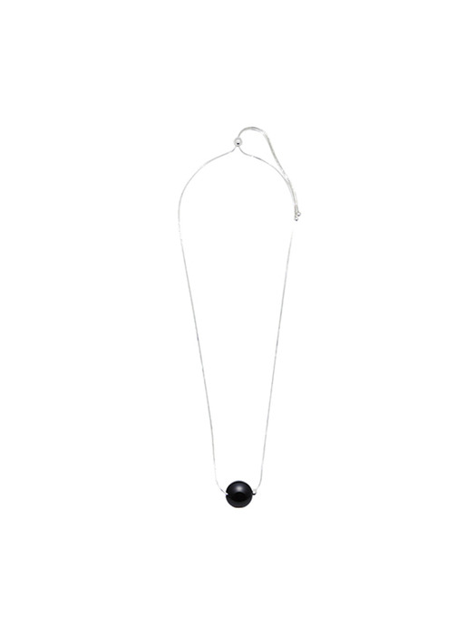 BALL POINT NECKLACE ONYX LARGE