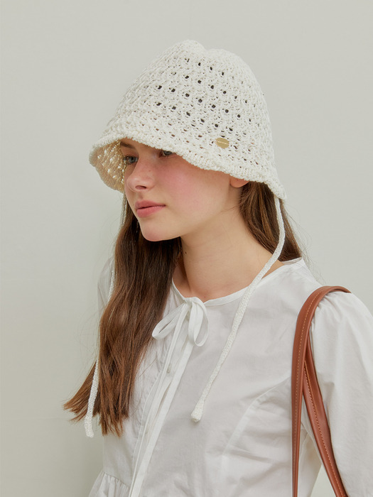 NET BUCKET HAT_IVORY