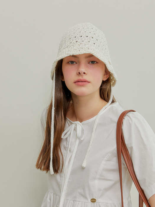 NET BUCKET HAT_IVORY