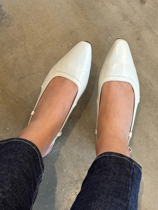 168J Haru Pumps Slingback Heel 3cm 6cm