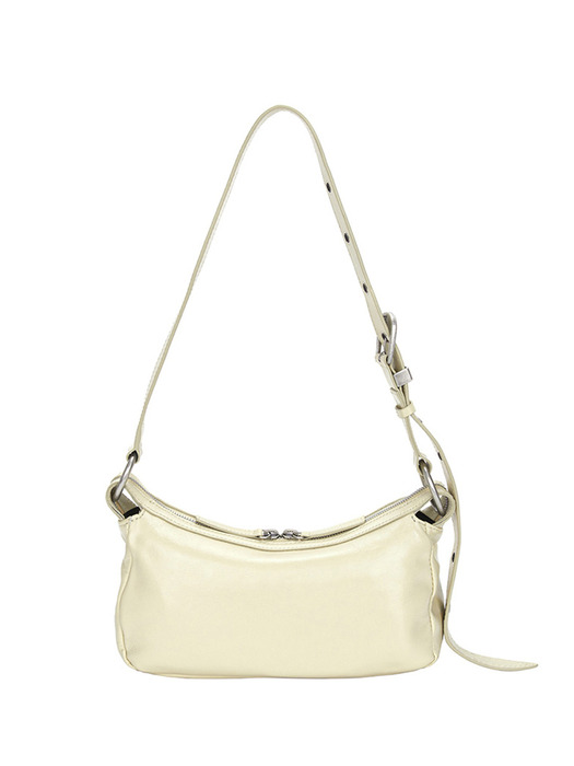 OUTPOCKET HOBO MINI_blond wood glossy plain