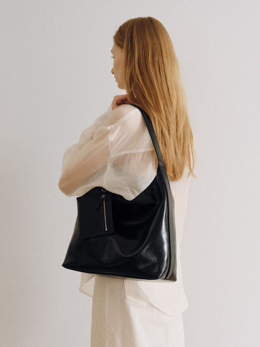 [단독]Pulpy hobo bag Wrinkled_2colors