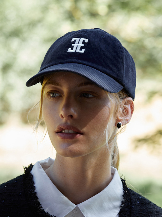 CLASSIC LOGO CORDUROY BALL CAP  [4COLOR]