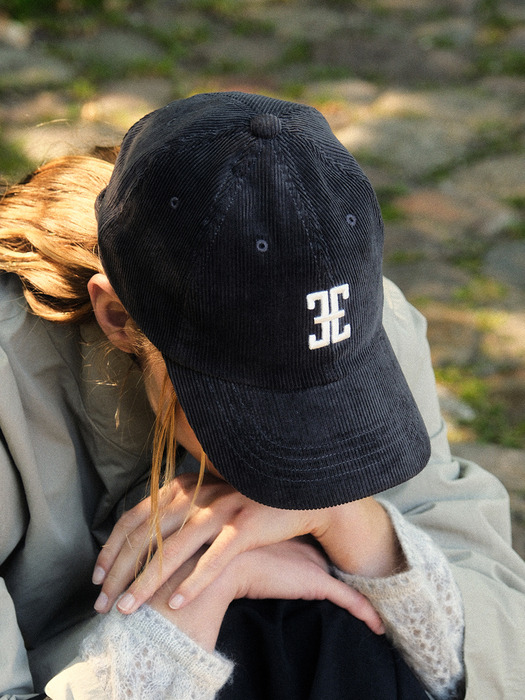 CLASSIC LOGO CORDUROY BALL CAP  [4COLOR]