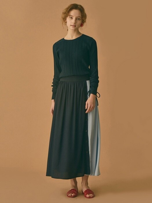 Mondrian Long Skirt (2color)