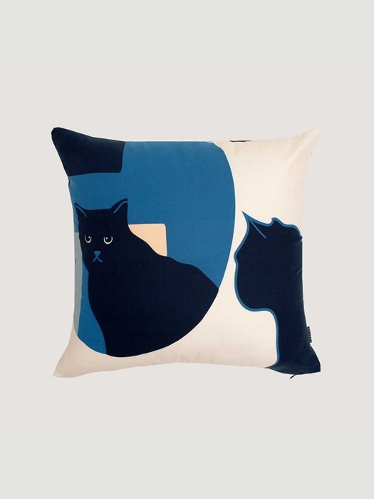 Kitty in the mirror cushion covers