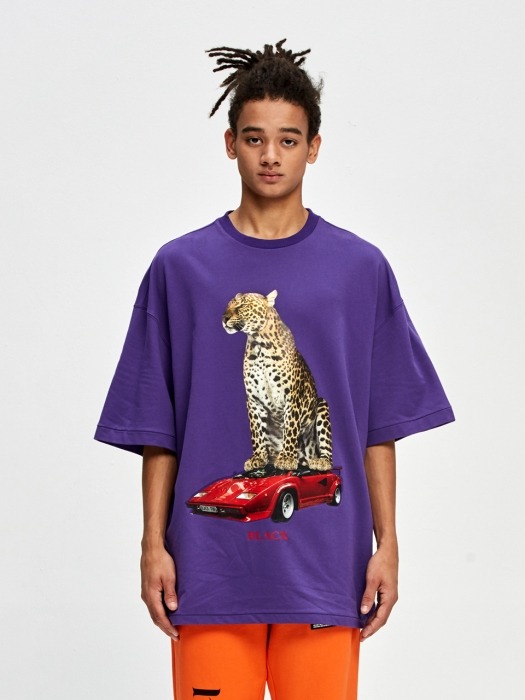 T-SHIRT PURPLE (PANTHER)