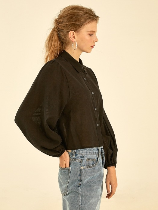 sugar crop blouse[black]