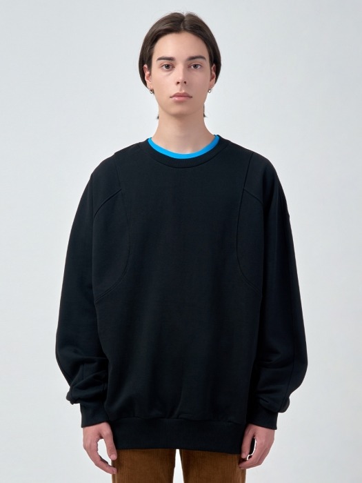Unisex Embroidered Sweatshirt ZOC_02_BLACK_LARGE