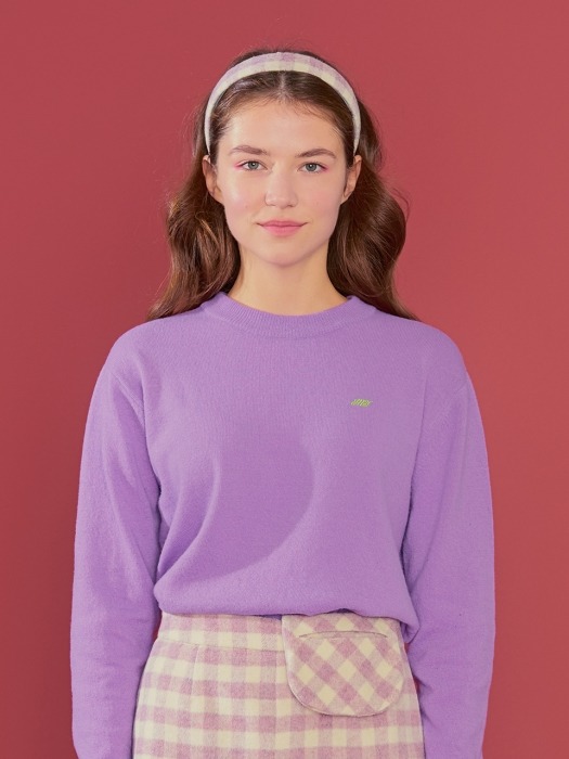 lambs wool pullover knit 