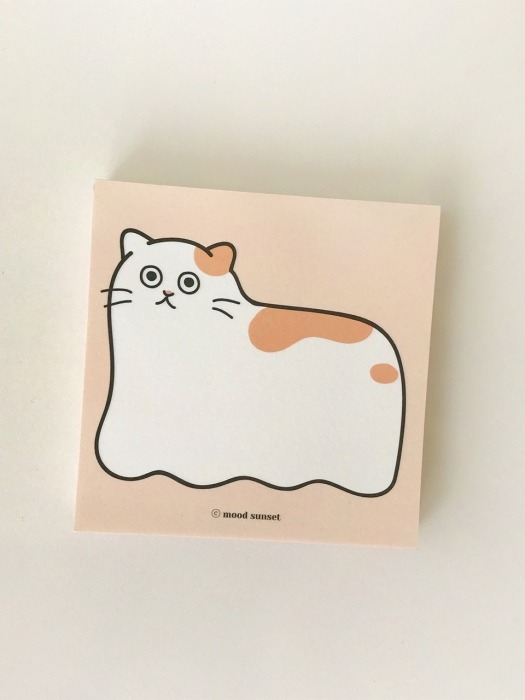 Cheese Cat Memo Pad