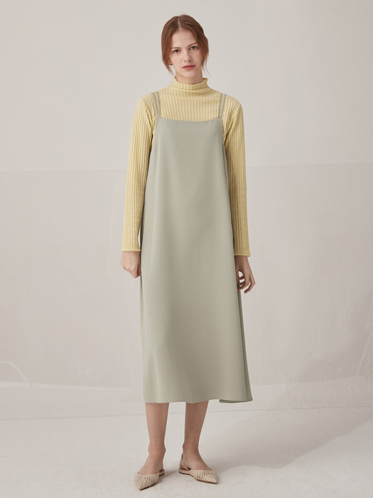 2 way layered dress - Mint