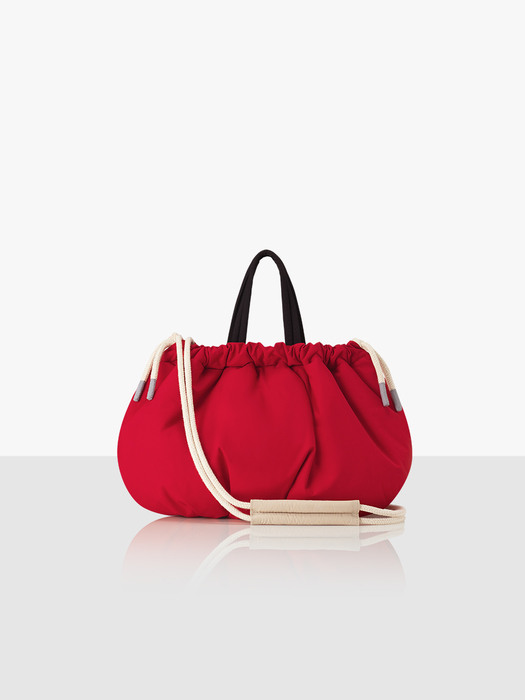 PUFFER BAG 55 ROPE - RED