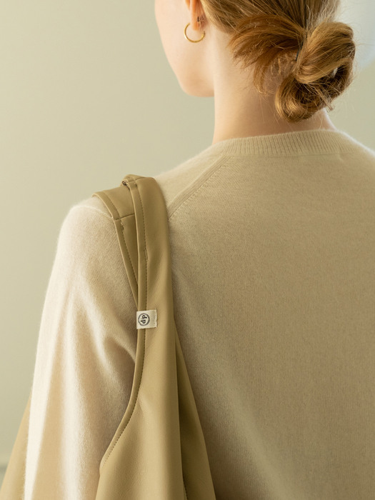 coffee bag-shoulder (beige)
