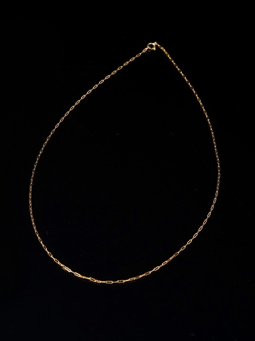 14k goldfilled layered simple chain Necklace 14k 골드필드 심플 체인 레이어드 목걸이